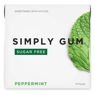 Sugar Free Peppermint Natural Chewing Gum