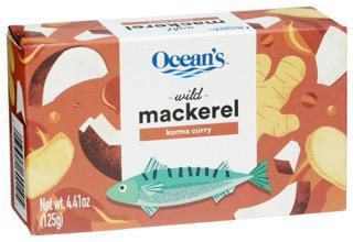 Mackerel Korma Curry 4.4oz - Ocean's