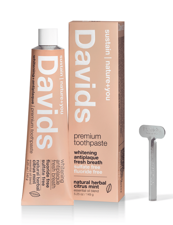 Herbal Citrus Peppermint Toothpaste - Davids