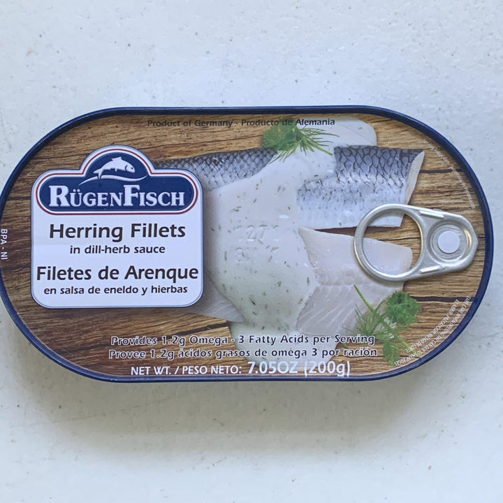 Rügen Fisch Herring Fillets in Dill-Herb Sauce