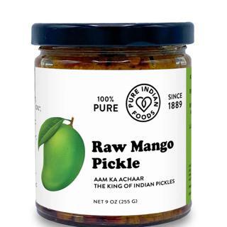 Indian Raw Mango Pickle - Limited Edition, Seasonal - 9 oz