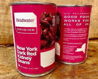 NYS Dark Red Kidney Beans Canned Headwater Food Hub