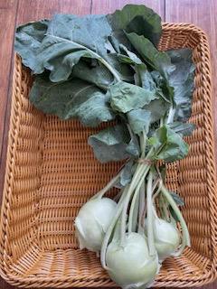 Kohlrabi, White Organic