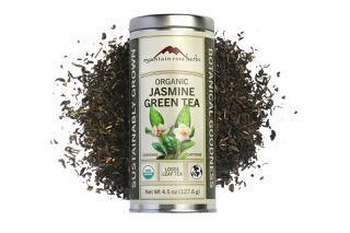 Jasmine Green Tea, Organic Tin