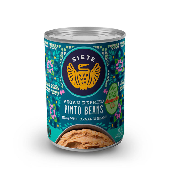 Vegan Refried Pinto Beans 15.5oz - Siete Foods