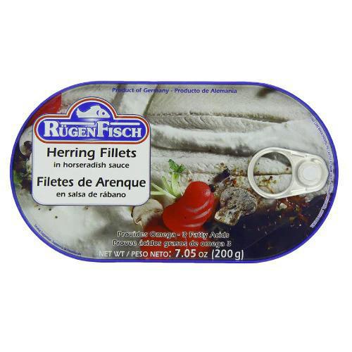 RugenFisch Herring Fillets in Horseradish Sauce