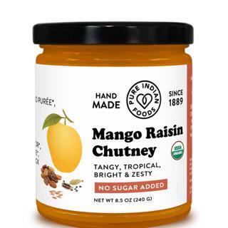 Mango Raisin Chutney, Certified Organic - 8.5 oz