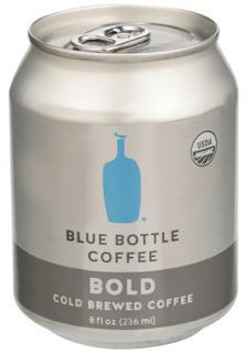 Blue Bottle Organic Coffee Bold Cold Brewed Coffee, 8oz