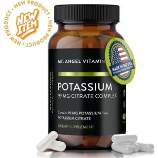 Mt. Angel Vitamins' Potassium 99MG Citrate Complex - 60 Caps