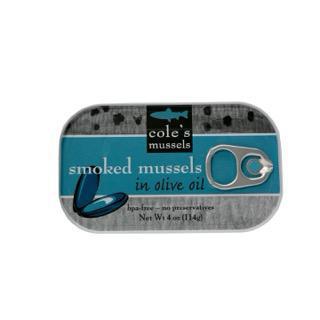 Patagonian Smoked Mussels in Extra Virgin Olive Oil