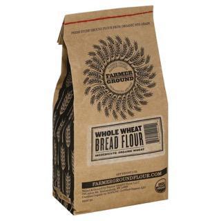 Bread Flour, Whole Wheat, Organic 2 lb