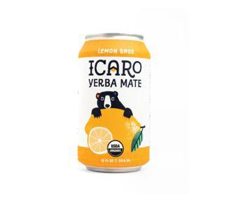 Icaro Lemon Sage Yerba Mate 12oz Can