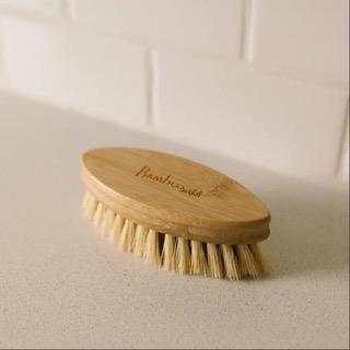 Bamboo Cleaning Brush | Sisal Bristles