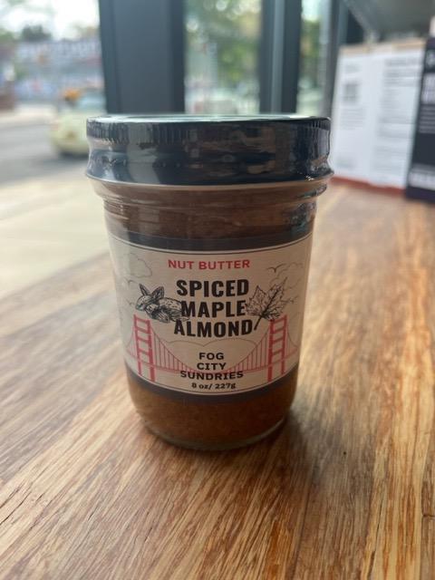 Spiced Maple Almond Butter, 8oz - Fog City Sundries