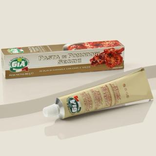 GIA Sun Dried Tomato Puree 80g Tube Sauce Made in Italy