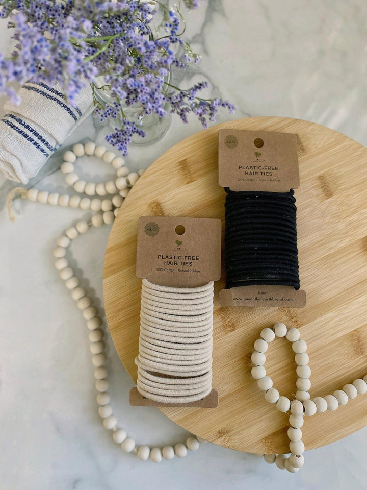 Plastic-Free Hair Ties 20ct