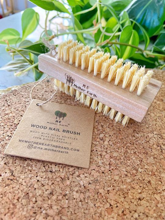 Wood Nail Brush, Vegan