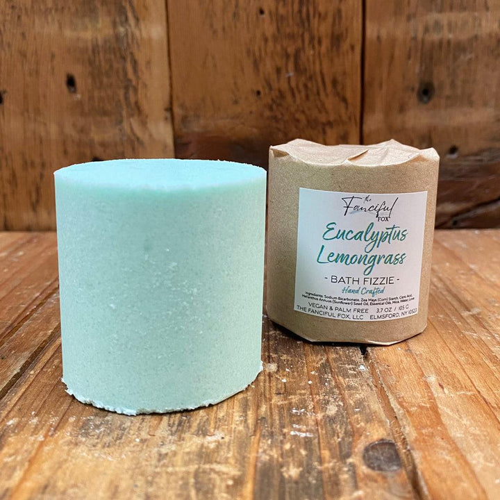 Eucalyptus Lemongrass Bath Fizzie 3.7oz - Fanciful Fox