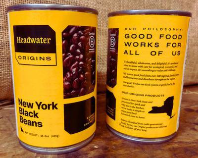 NYS Black Beans Canned Headwater Food Hub