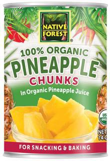 Native Forest® Organic Pineapple Chunks