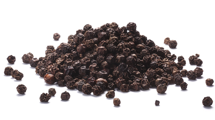 Peppercorns, Black, Net Weight 2.35 oz