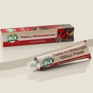 GIA Chilli Puree 80g Tube Sauce Made in Italy