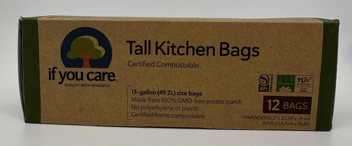 Tall Kitchen Bags, 13 gallon