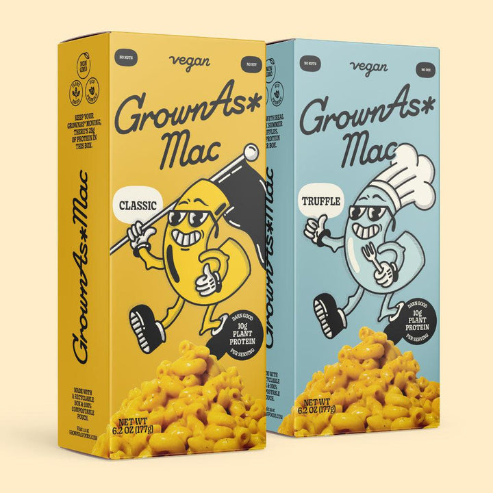 Vegan Mac & Cheese - GrownAs* Foods