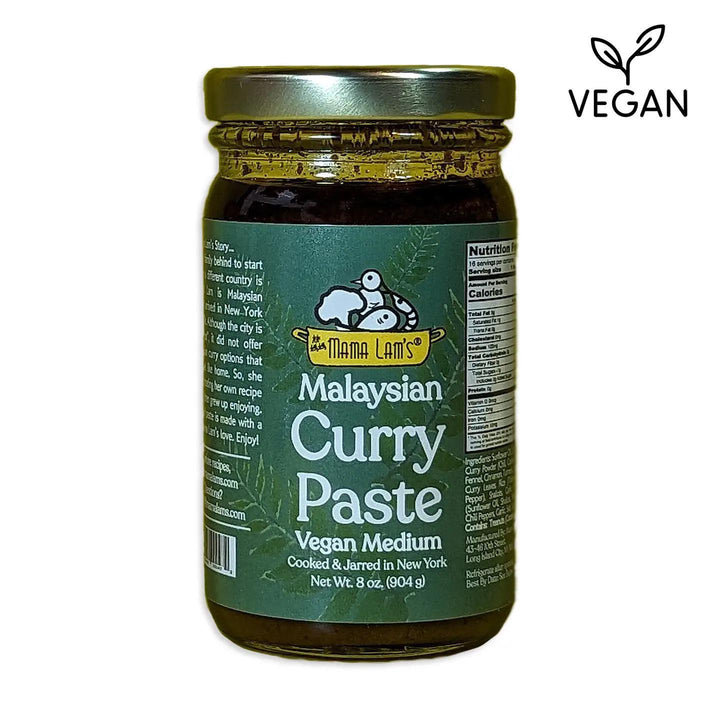 Malaysian Medium Vegan Curry Paste