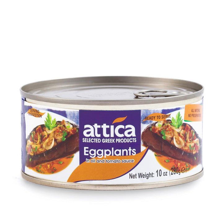 Attica Eggplant In Oil and Tomato Sauce 10 Oz