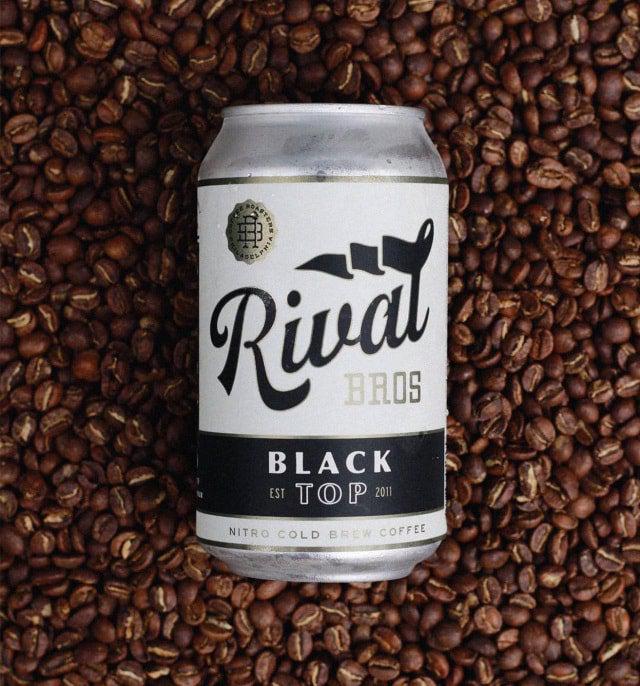 Black Top Nitro Cold Brew 12oz Can - Rival Bros