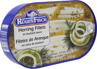 RugenFisch Herring Fillets in Mustard Sauce