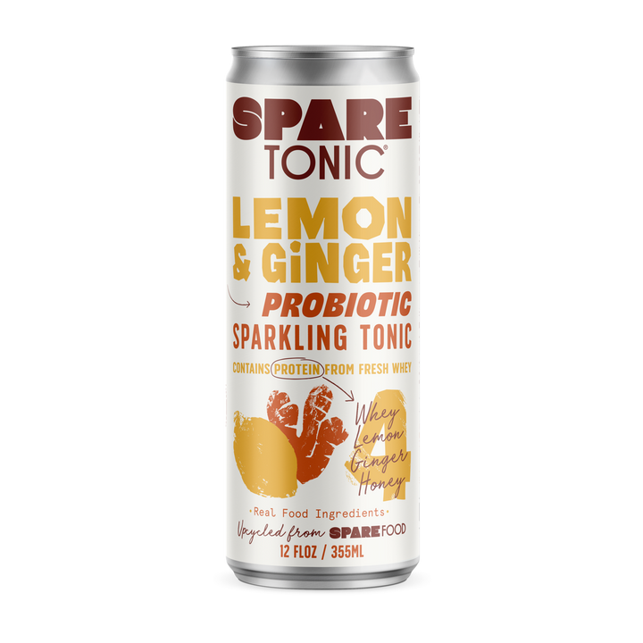 Lemon & Ginger Tonic 12oz - Spare Tonic