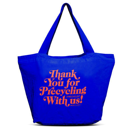 Blue Tote Bag