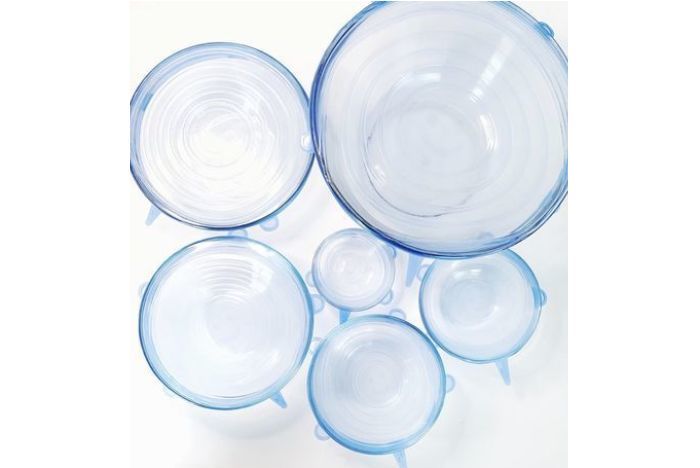 Silicone Bowl Covers 6-Pack